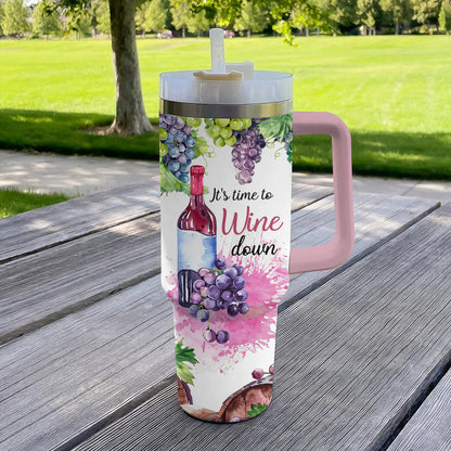 Shineful Tumbler Wine Vineyard