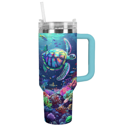 Shineful Tumbler Mystic Ocean Sea Turtle