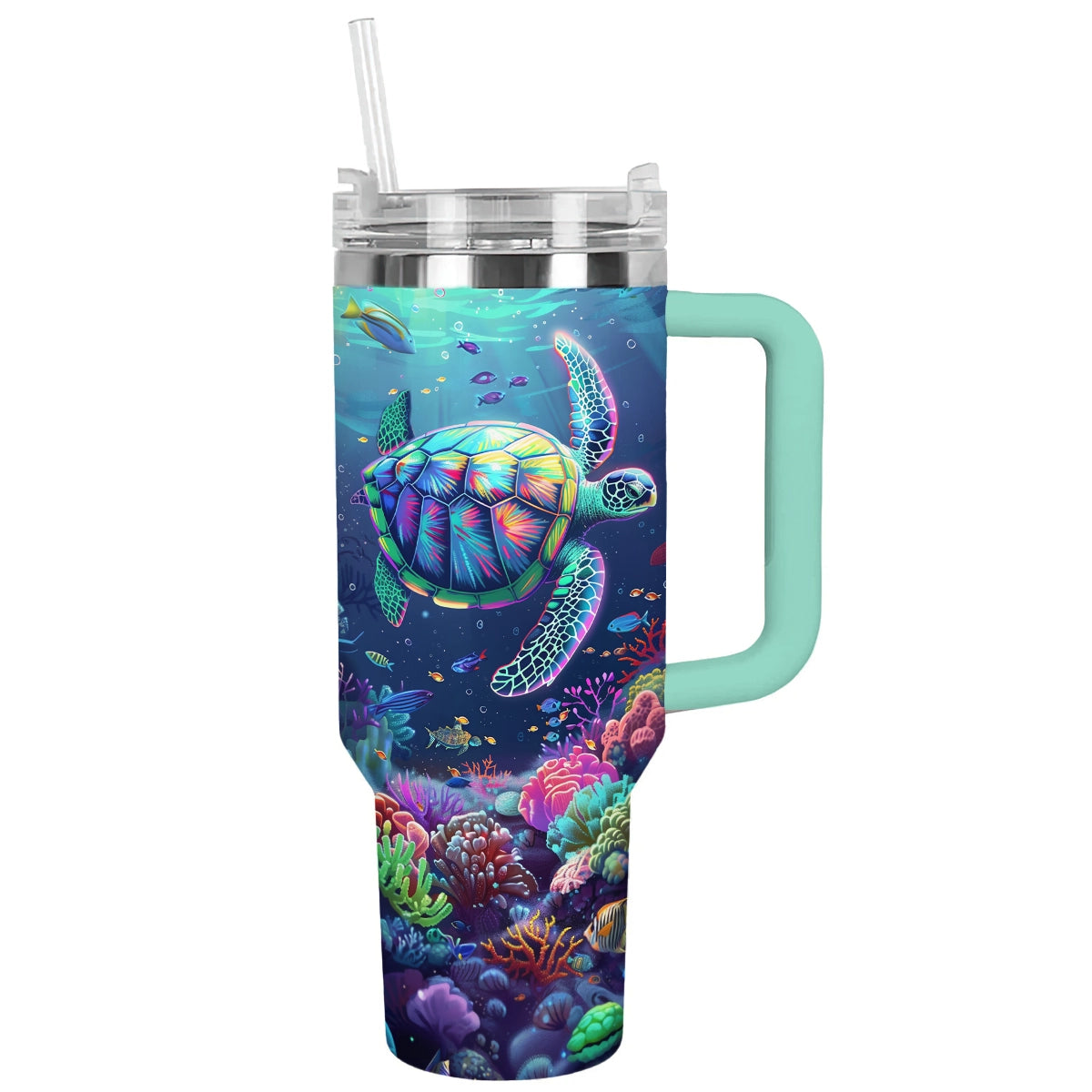 Shineful Tumbler Mystic Ocean Sea Turtle