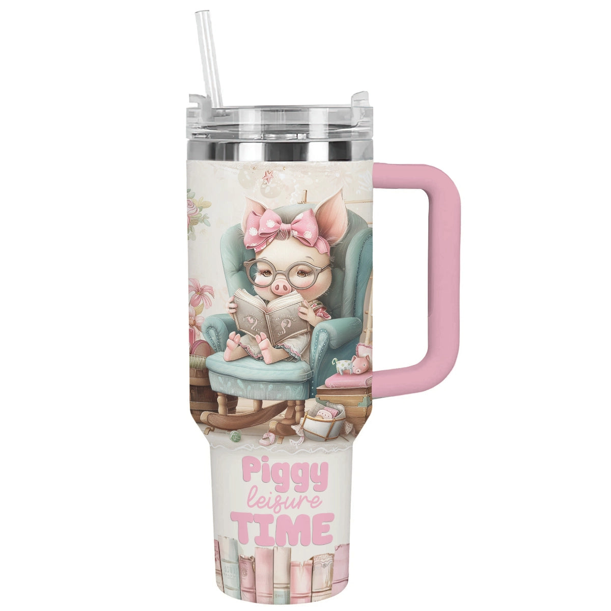 Shineful Tumbler Piggy Leisure Time