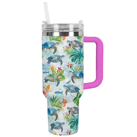 Shineful Tumbler Tropical Point Turtle