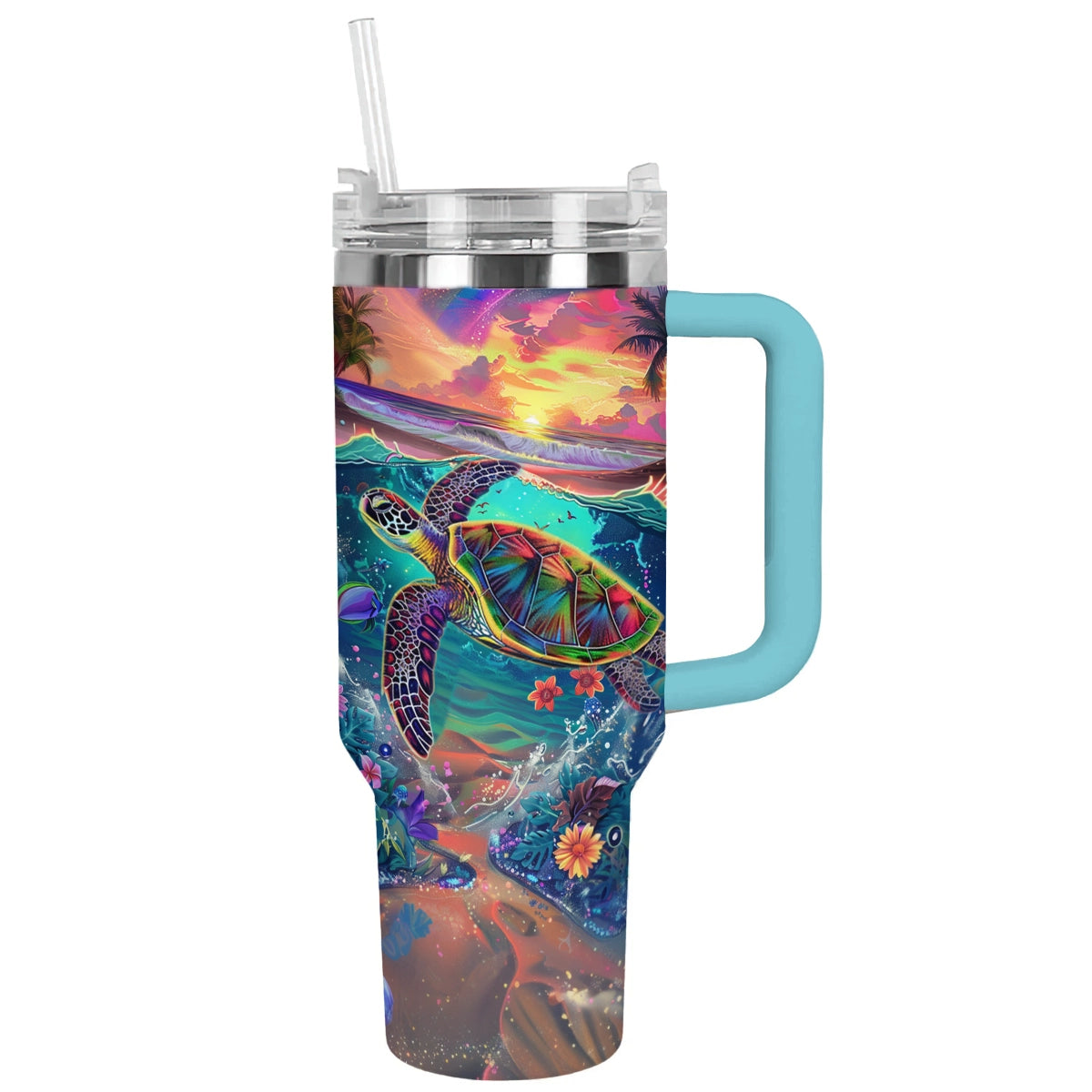 Shineful Tumbler Seaside Turtle Harmony