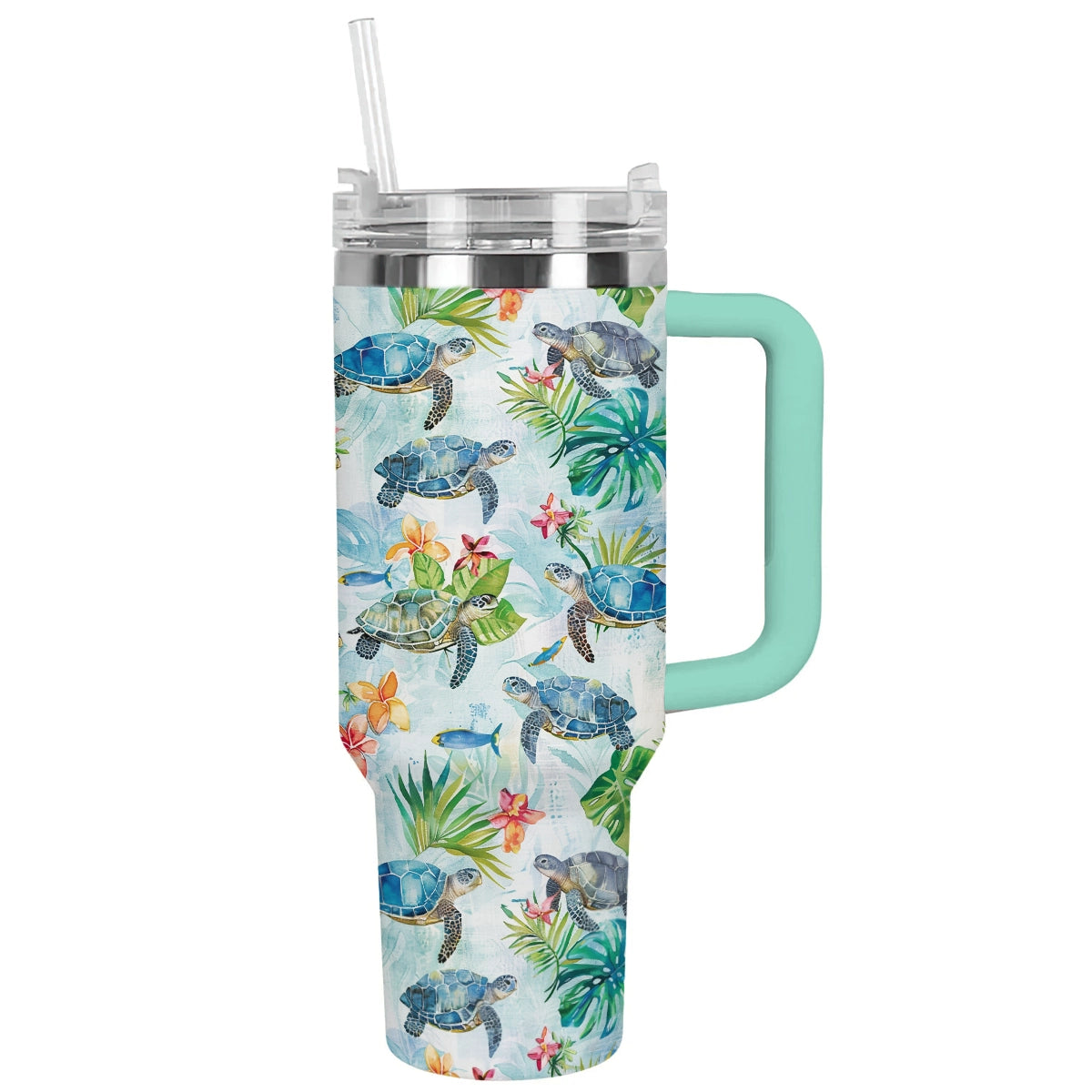 Shineful Tumbler Tropical Point Turtle