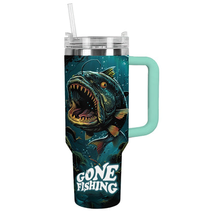 Shineful Tumbler Gone Fishing Monster