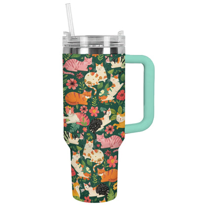 Shineful Tumbler Tropical Cat Paradise