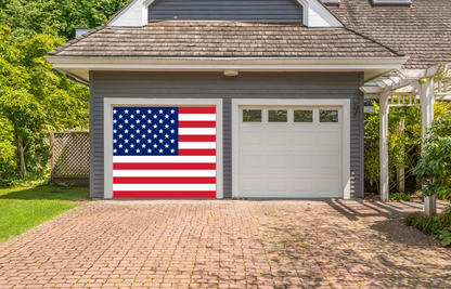 Shineful Garage Door Banner Decoration American Flag