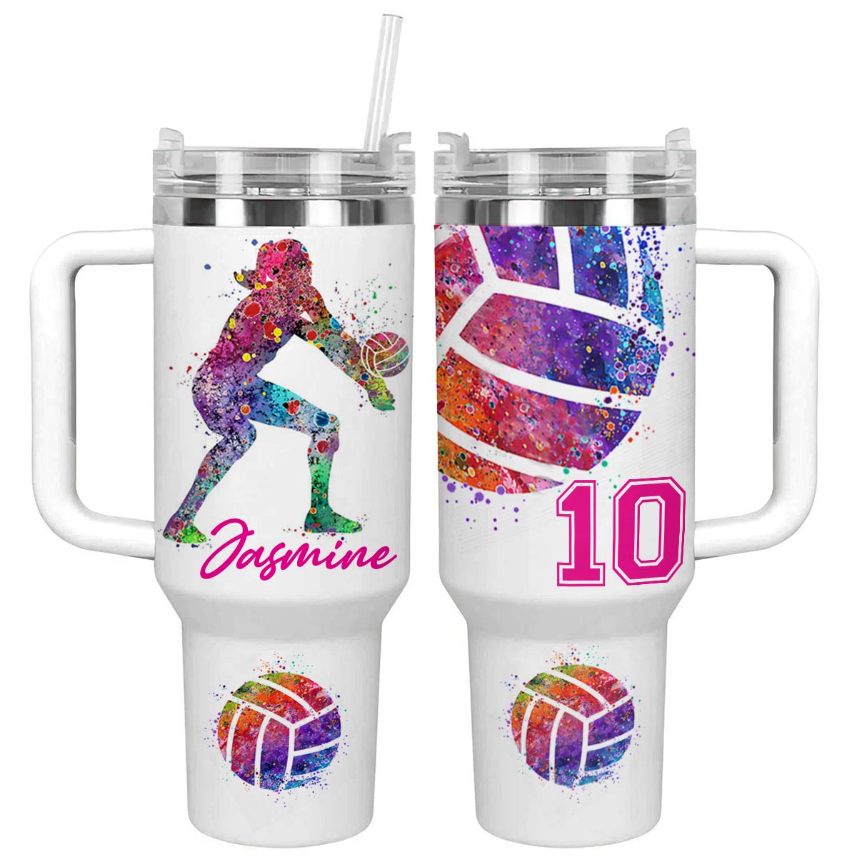 Shineful Personalized Tumbler Volleyball In My Heart