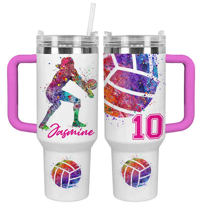 Shineful Personalized Tumbler Volleyball In My Heart