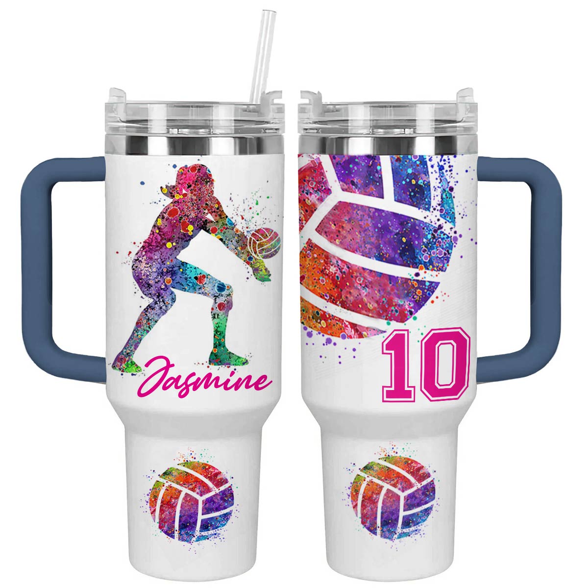 Shineful Personalized Tumbler Volleyball In My Heart