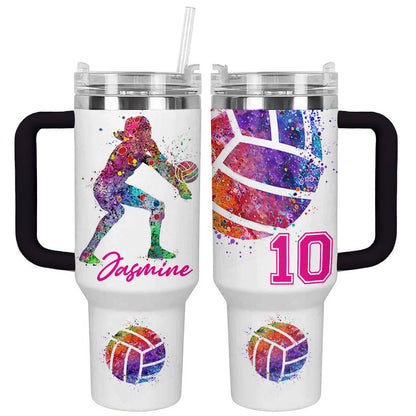 Shineful Personalized Tumbler Volleyball In My Heart