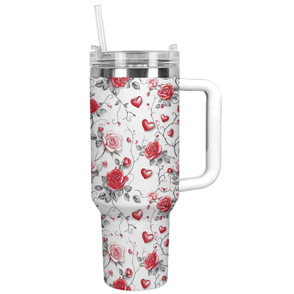 Valentine Shineful™ Tumbler 40 Oz Enchanting Floral Vq03 40Oz