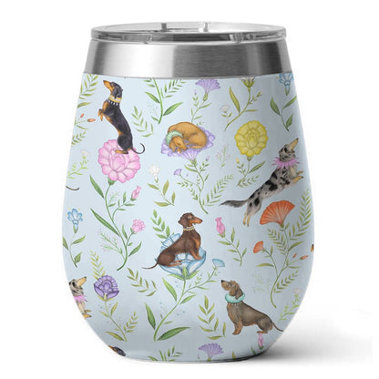 Shineful Wine Tumbler Doxie Luxury