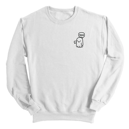 Shineful Sweatshirts Boo Ghost (Left Chest)