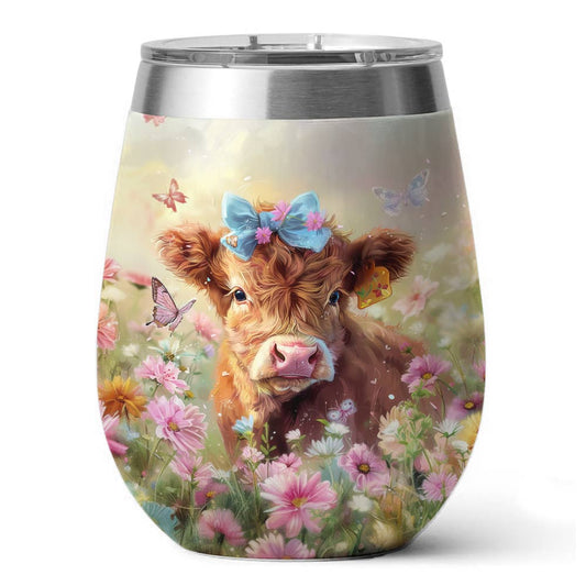 Shineful Wine Tumbler Baby Cow