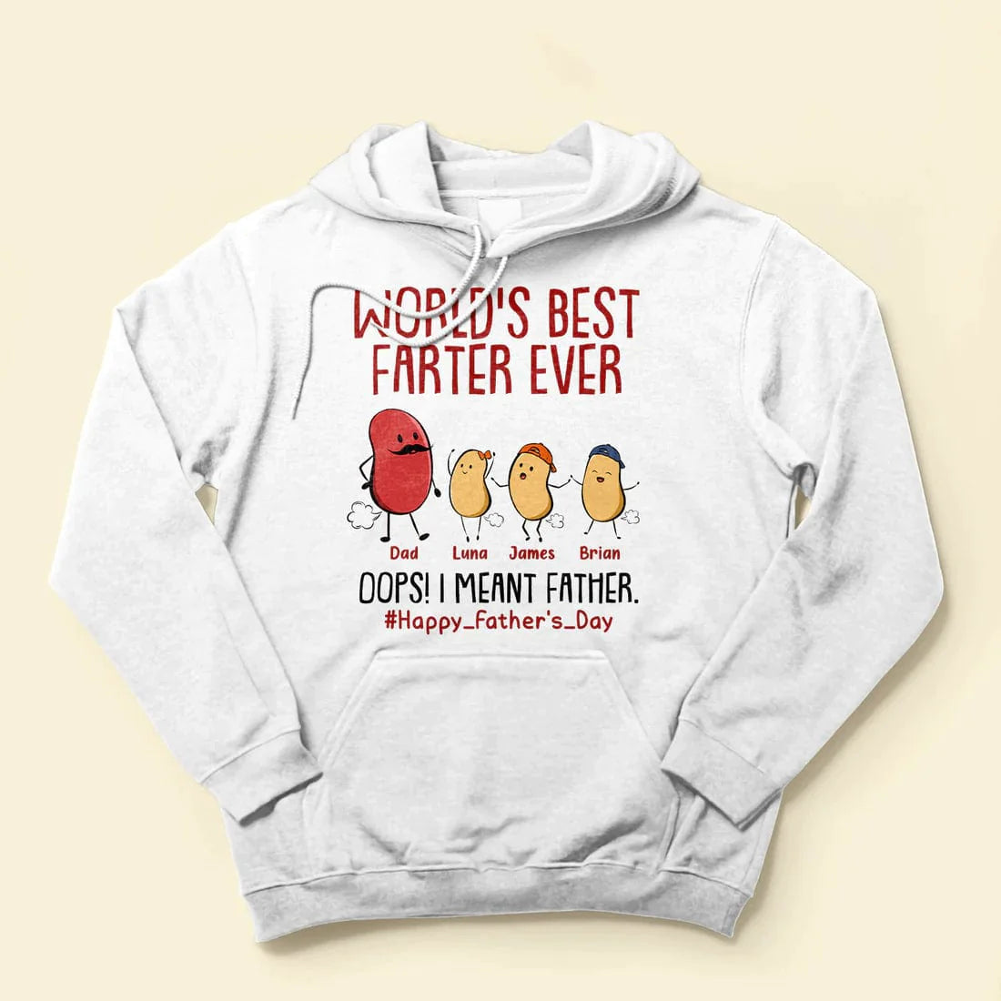 World’s Best Farter Ever I Mean Father Funny - Personalized Shirt Lv01 Unisex T-Shirt