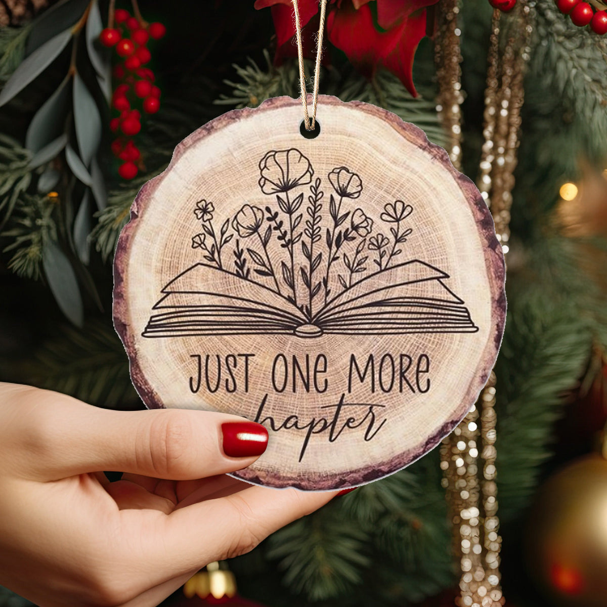 Shineful 2D Acrylic Ornament - Just One More Chapter