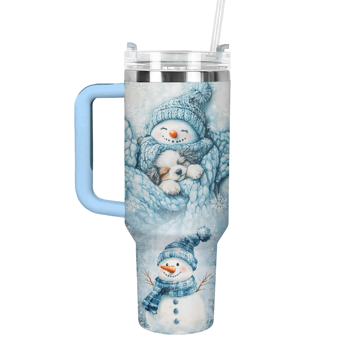 Shineful Tumbler Cozy Snowman