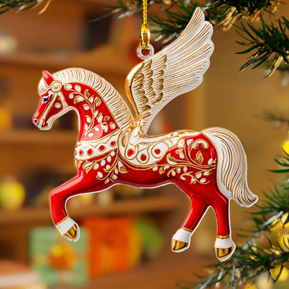 Shineful Acrylic Ornament Winged Horse