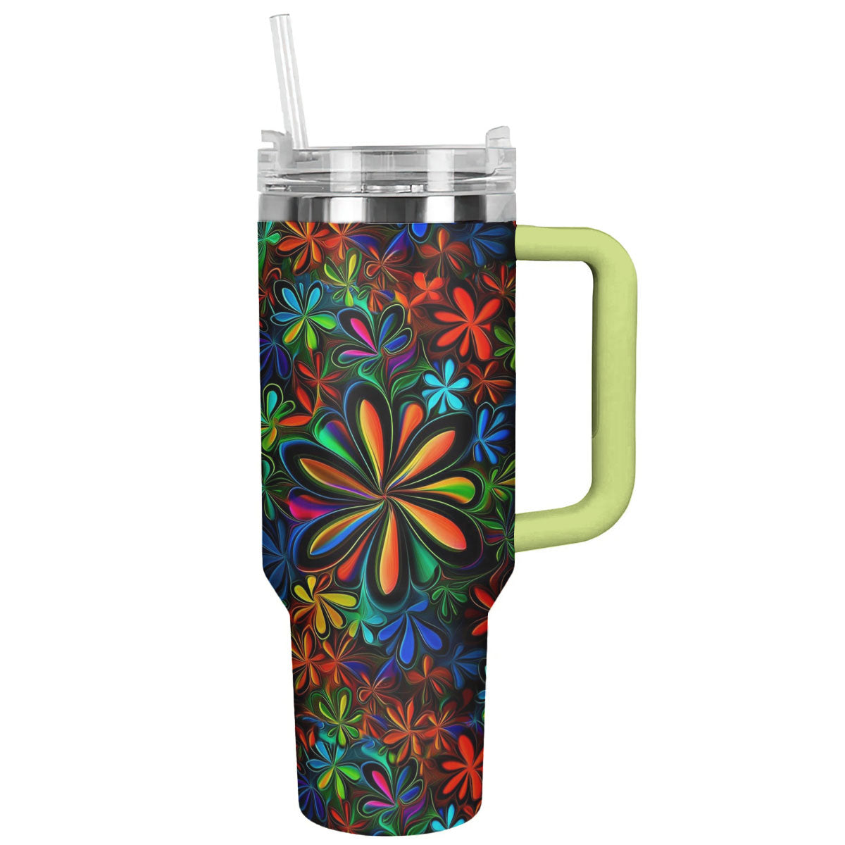 Shineful Tumbler Hippie Flowers