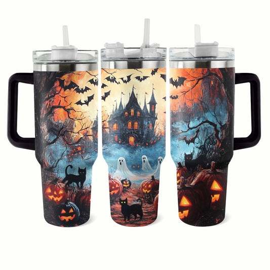 Glänzender Becher Gruseliges Halloween