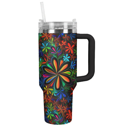 Shineful Tumbler Hippie Flowers