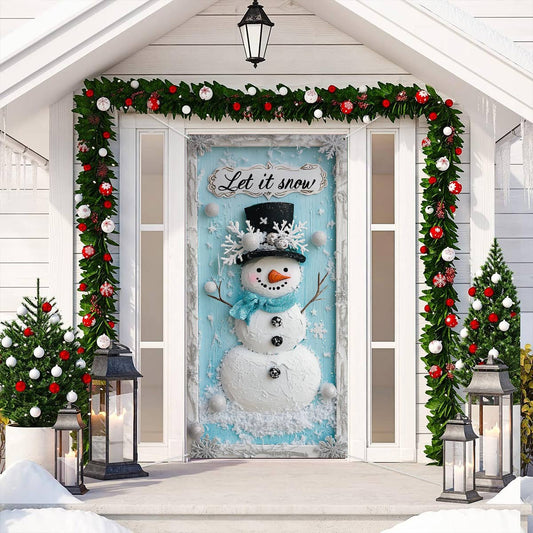 Shineful Door Cover - Let It Snow