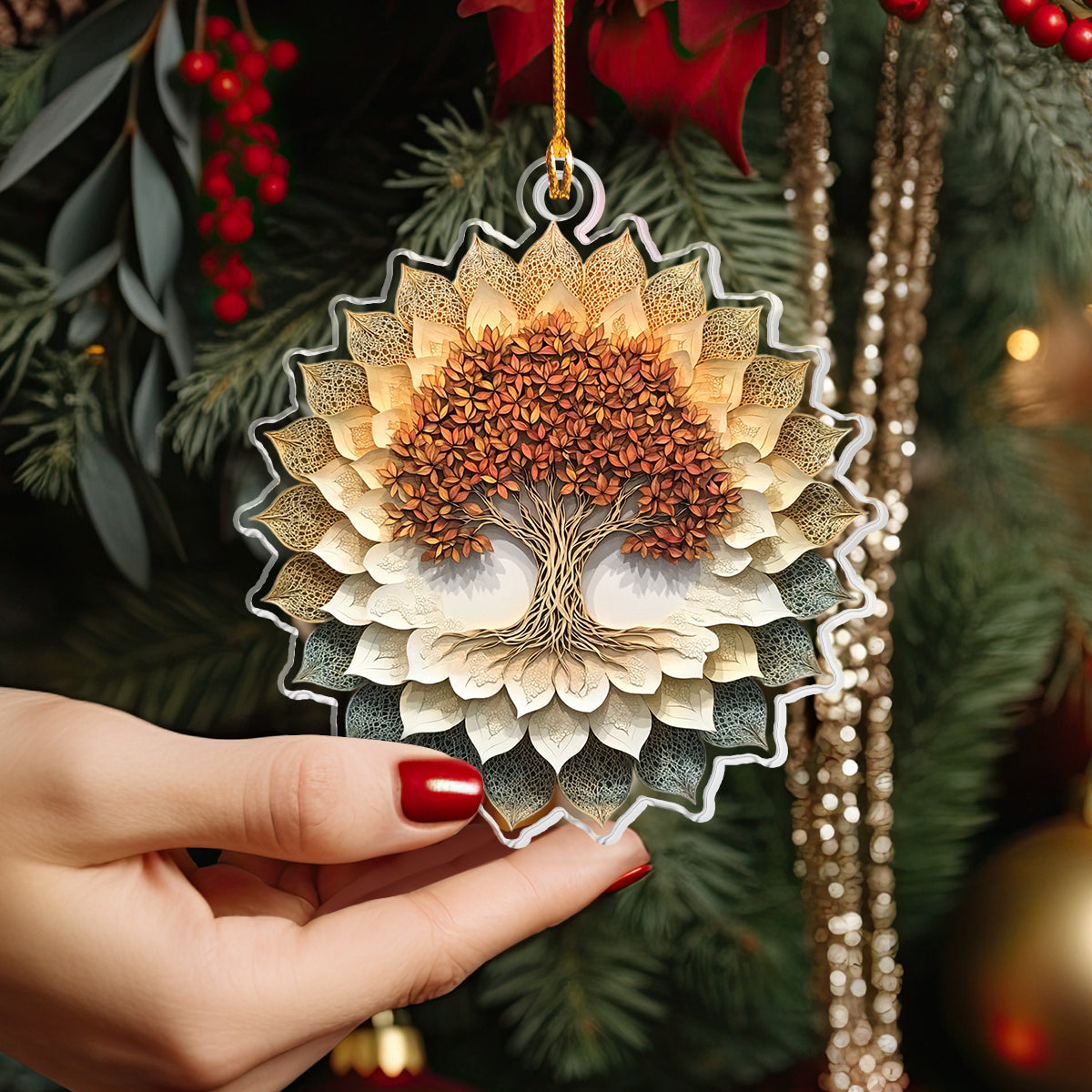 Shineful 2D Acrylic Ornament - The Eternal Tree of Life