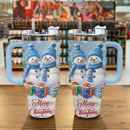 Shineful Tumbler Merry Snowman Christmas