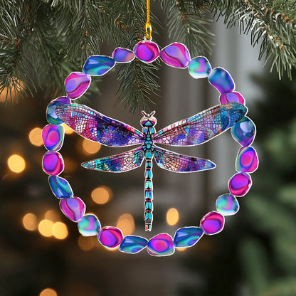 Shineful 2D Acrylic Ornament Mystic Dragonfly Crystal