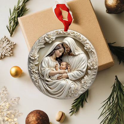 Shineful 2D Acrylic Ornament Holy Family Serenity