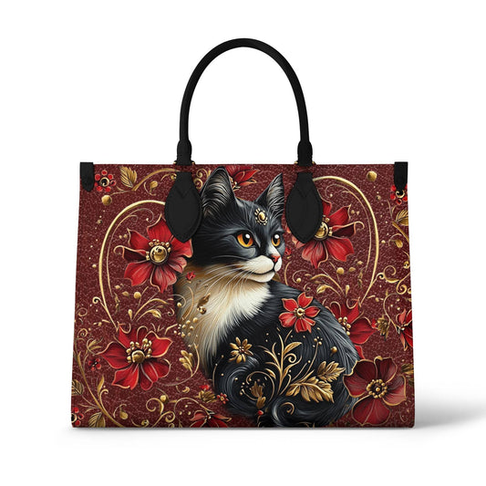 Shineful Leather Bag Midnight Bloom