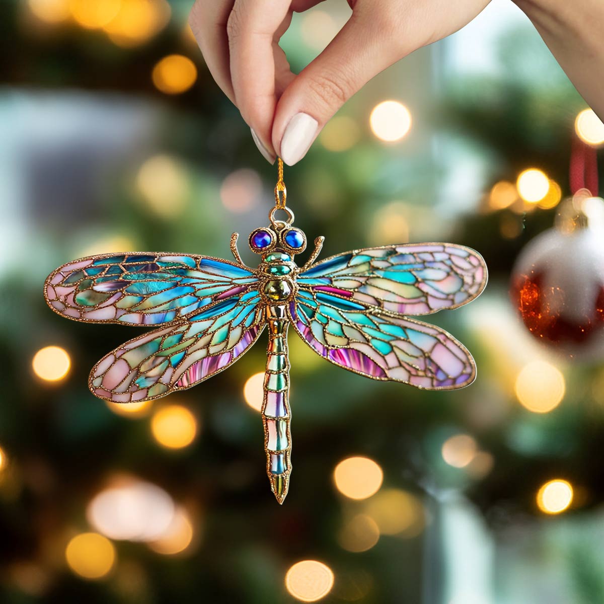 Shineful 2D Acrylic Ornament Enchanted Dragonfly