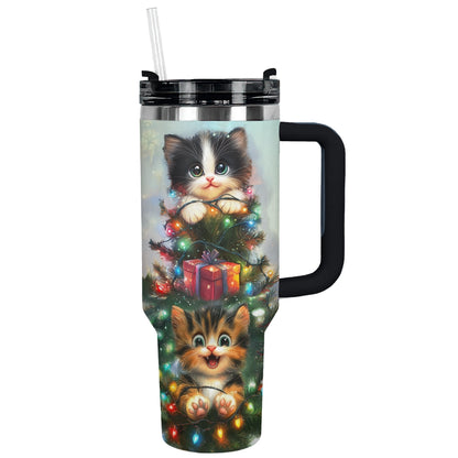 Shineful Tumbler Merry & Meowy Christmas