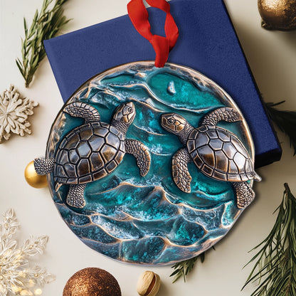 Shineful 2D Acrylic Ornament Ocean Harmony Sea Turtle