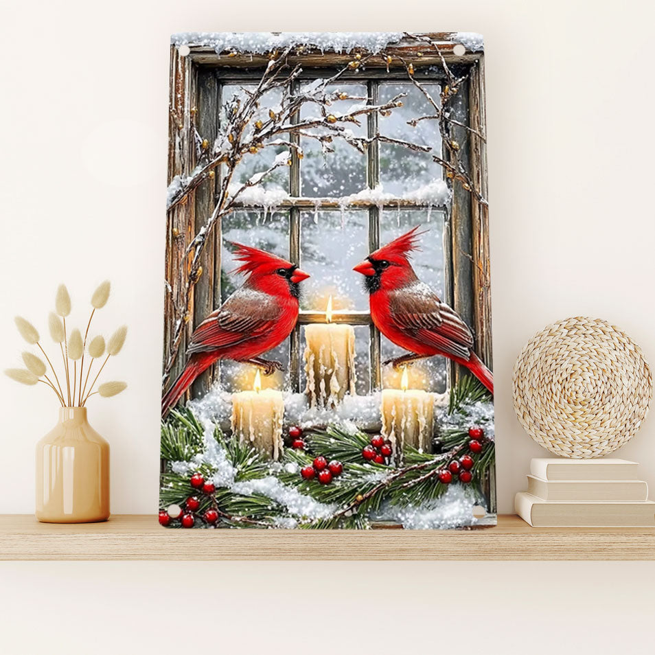 Shineful 2D Metal Sign Cardinal Serenity