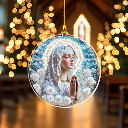 Shineful 2D Acrylic Ornament Pure Praying Maria