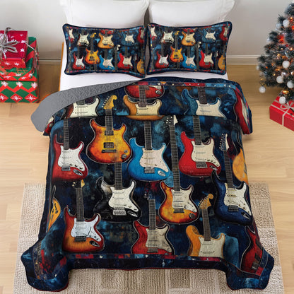 Shineful All Season Quilt 3-Piece Set Rock & Rest Harmony