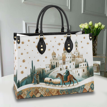 Shineful Leather Bag Starry Bethlehem Journey