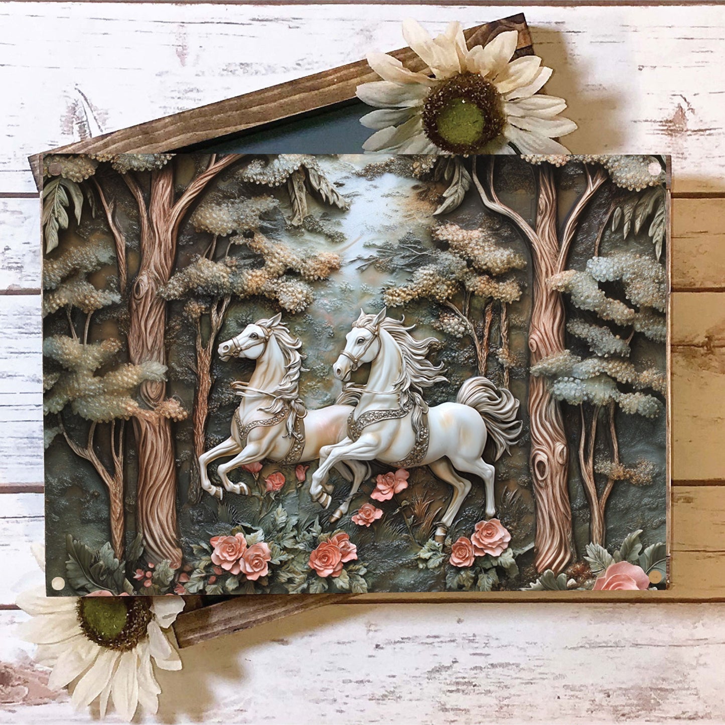 Shineful 2D Metal Sign Woodland Wonders