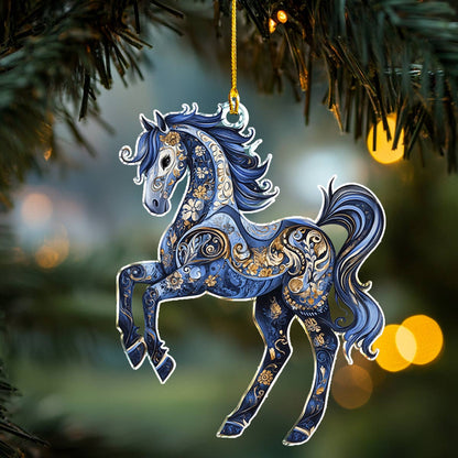 Shineful 2D Acrylic Ornament Majestic Blues