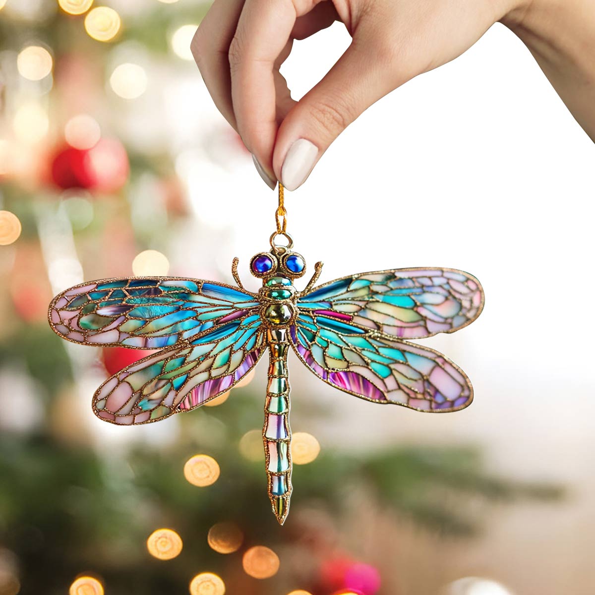 Shineful 2D Acrylic Ornament Enchanted Dragonfly