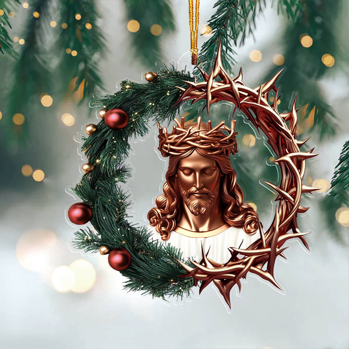 Shineful 2D Acrylic Ornament Crown of Thorns