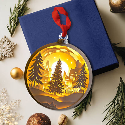 Shineful 2D Acrylic Ornament Winter Wonderland