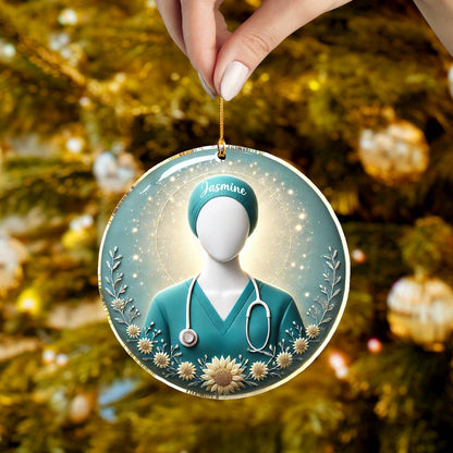 Shineful 2D Acrylic Ornament Proud To Be A Nurse