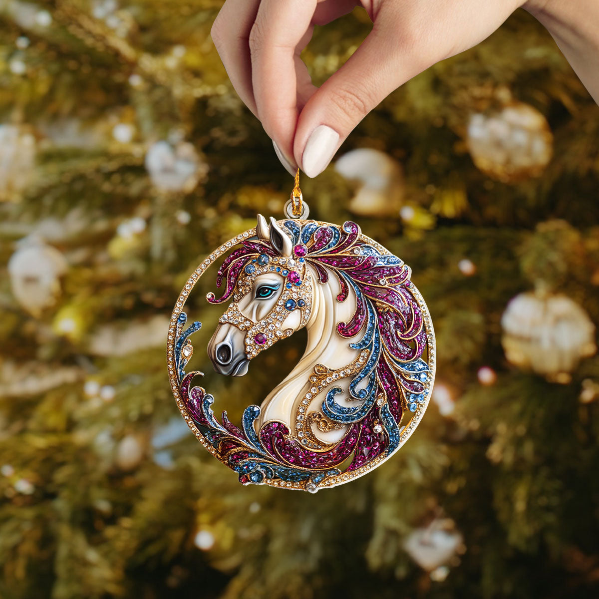 Shineful 2D Acrylic Ornament Enchanted Horse Treasure