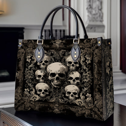 Shineful Leather Bag Gothic Skull Majesty