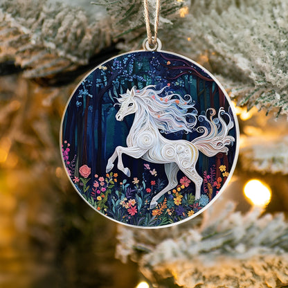 Shineful 2D Acrylic Ornament Whimsical Horse Dream