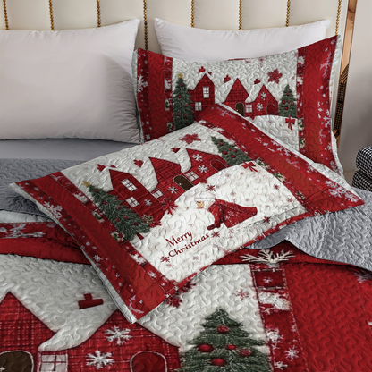 Shineful All Season Quilt 3-Piece Set - Christmas