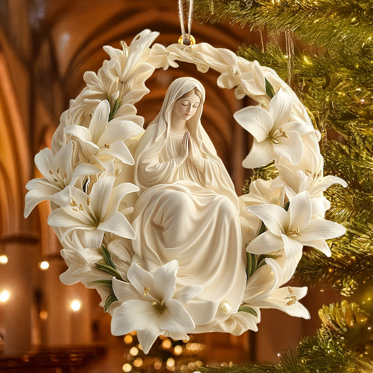 Shineful 2D Acrylic Ornament Graceful Madonna