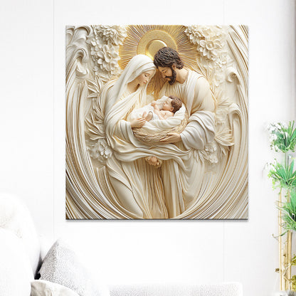 Shineful 2D Metal Sign - Holy Family